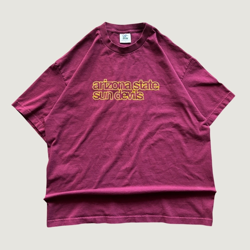 Vintage ASU Arizona State University Sun Devils T Shirt Size XL